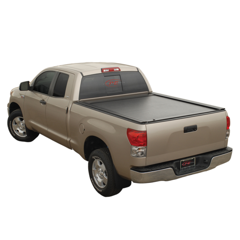 Ford F-Series Super Duty Tonneau Cover - Pace Edwards - JackRabbit w/ Explorer Series Rails - Black - `08-`16